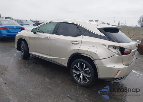 2019 Lexus Rx 450H z USA, uszkodzony, nr VIN 2T2BGMCA6KC037607